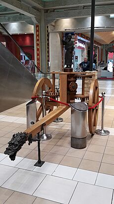 South-pointing chariot, China Court, Ibn Battuta Mall, Dubai