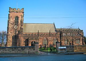 St Laurence Frodsham exterior