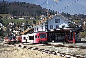 Ste-Croix Bahnhof