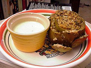 Stuffed artichoke