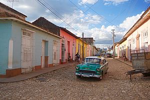 Taxi in Trinidad, Cuba