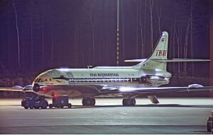 Thai Airways International Sud Aviation Caravelle (OY-KRE) at Stockholm-Arlanda Airport