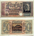 50 Reichsmark 1938-1945