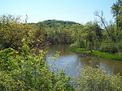 Betsie River East of Elberta