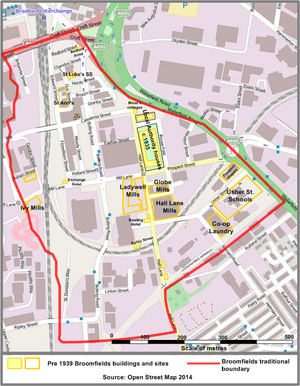 Broomfields map 2014