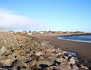 Coastal defences Carnoustie Beach - geograph.org.uk - 308075