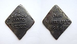 English Half-Crown Newark 1646