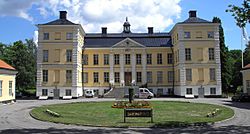 Finspångs slott, framsidan, juli 2005