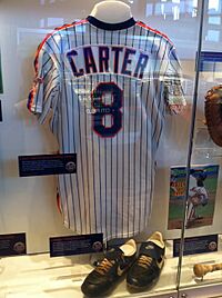 Gary Carter Mets jersey