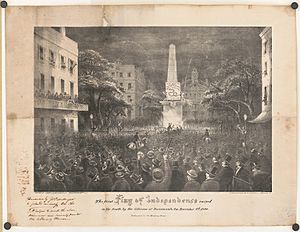 Johnson Square secession celebrations