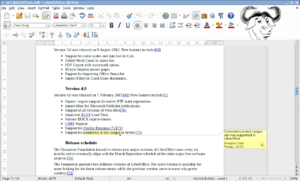 LibreOffice4.0 Writer--Knoppix7.0.5