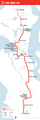 Link light rail, route map