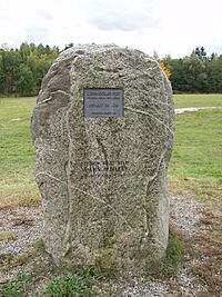 Minnessten Lidingöloppet Koltorp