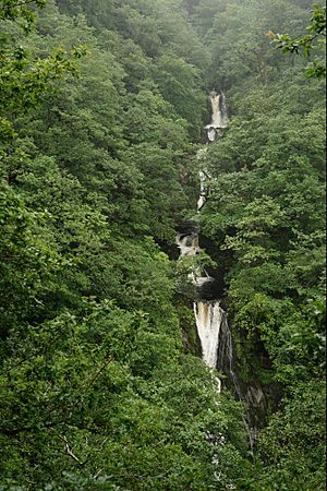 Mynach Falls, Devil's Bridge (20495429859)