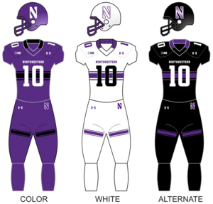 Northwestern wildcats football unif