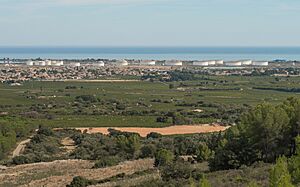 Oil depot, Frontignan, Hérault 01