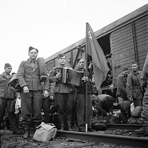 Soviet POWs at Fredriksskans