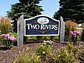 Two Rivers Sign