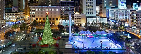 Union Square, San Francisco December 2016