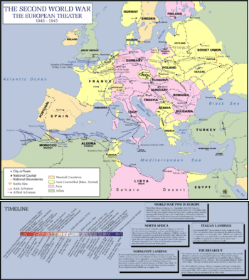 Ww2summarymapeurope