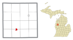 Location within Lake County