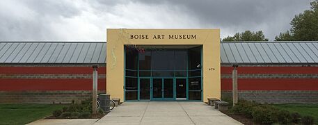 Boise Art Museum Entrance