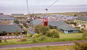 Butlins ayr 1985 overhead view