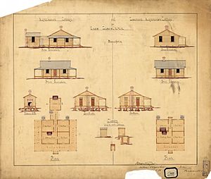 Cape Cleveland Cottages, 1878