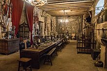 Chillingham Castle great hall