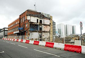 Demolition under way (geograph 6253526)