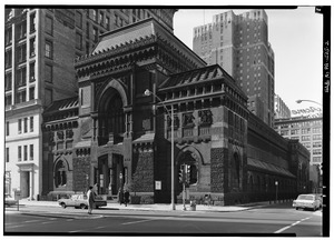 EAST FRONT FROM NORTHEAST - Pennsylvania Academy of the Fine Arts, Broad and Cherry Streets, Philadelphia, Philadelphia County, PA HABS PA,51-PHILA,340-2