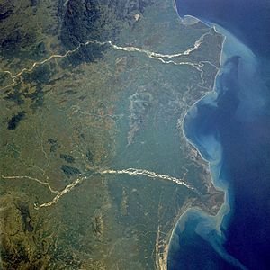 Godavari satellite view