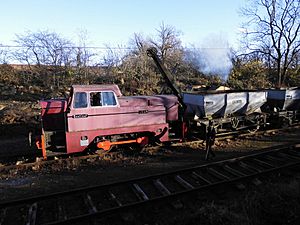 Hopper wagon train (geograph 3229290)