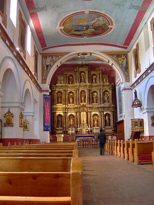 Iglesia de la Candelaria-Nave Central-Bogota