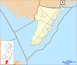 North Wildwood, New Jersey is located in Cape May County, New Jersey