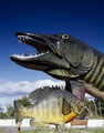 Mammoth Muskie at the Fishing Hall of Fame in Hayward, Wisconsin LCCN2011630637