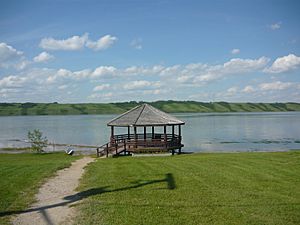 Manitou Beach Saskatchwan Gazebo 2010