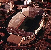 Memorial stadium 1973 crop