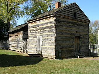 New Harmony Indiana Potter Cabin