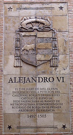 Plaque Borja Valencia