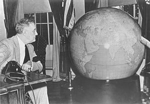 President Roosevelt OSS Globe (30583377040)