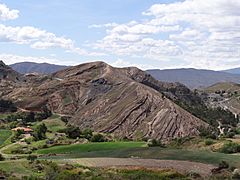 Sachica rocas sedimentarias