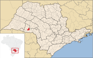 Location in São Paulo  state