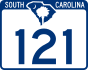 SC 121 marker