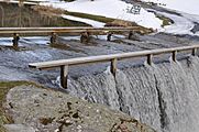 The Shawneehaw Creek over bridge