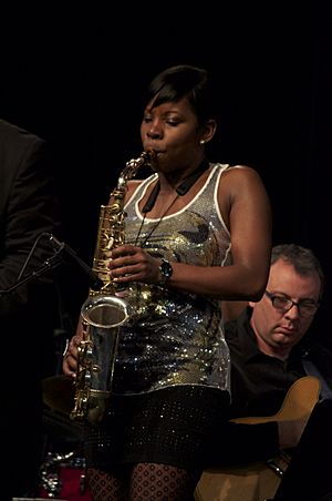 Tia Fuller in concert