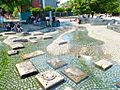 Water feature in Cologne, Germany