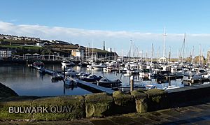 Whitehaven marina beacon & candlestick