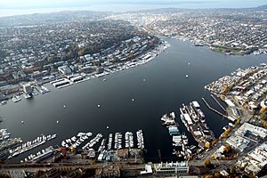 Aerial Lake Union November 2011