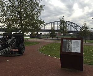 Airbornemonument op het Jacob Groenewoudplantsoen